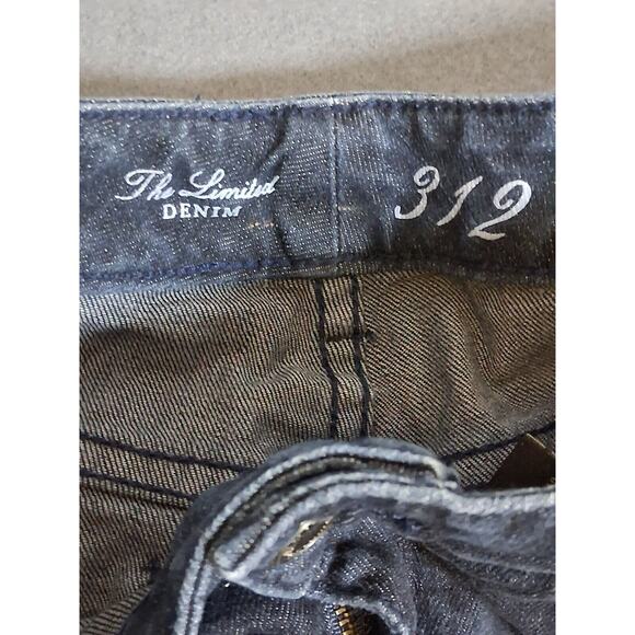The Limited Denim 312 Bootcut Jeans Mid Rise Dark Denim Wash Women's Size 10 - Picture 3 of 13